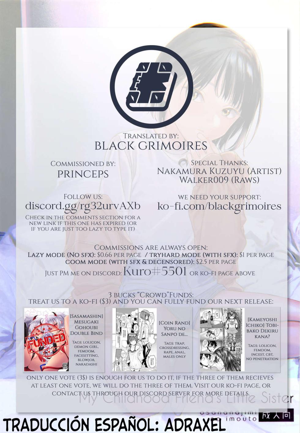[smooth (Nakamura Kuzuyu)] Osananajimi no Imouto | La Hermanita de mi Amiga de la Infancia [Spanish] [ADRAXEL] - Page 37