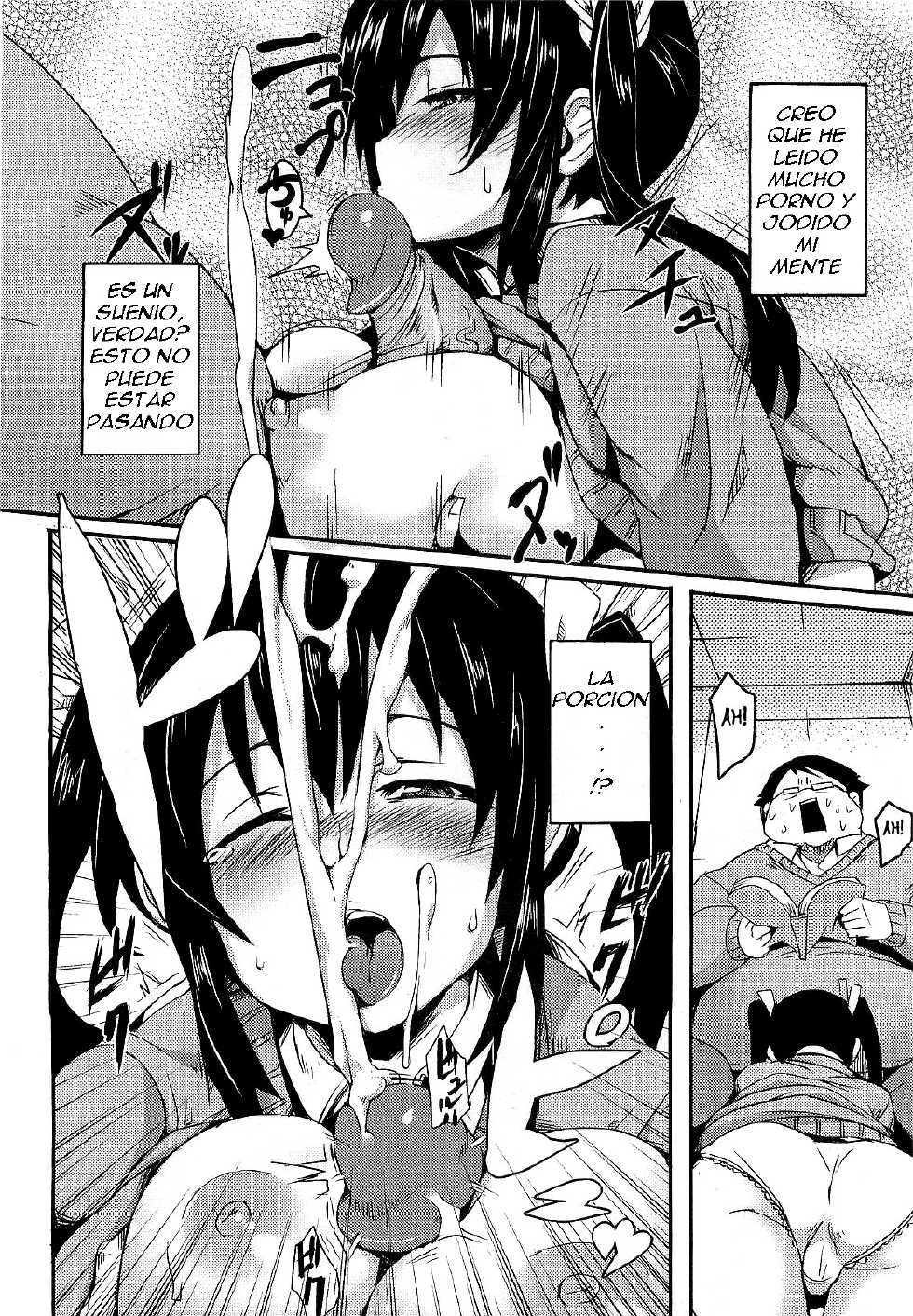 [Hitagiri] Pizza to Shoujuu | Pizza y El Pequeño Barrigon (COMIC Megastore 2010-04) [Spanish] [Heck] - Page 10