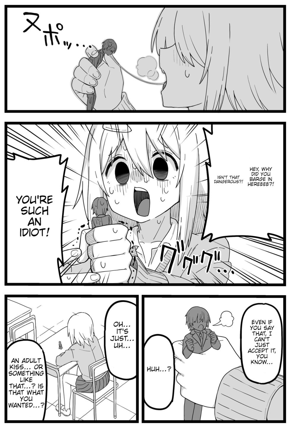 [Shiheki] Sugoi Dekai  Classmate ni Butsuriteki ni Taberareru Manga | The Manga about Being Physically Eaten by a Giant Classmate (Size fetish) [English] - Page 10