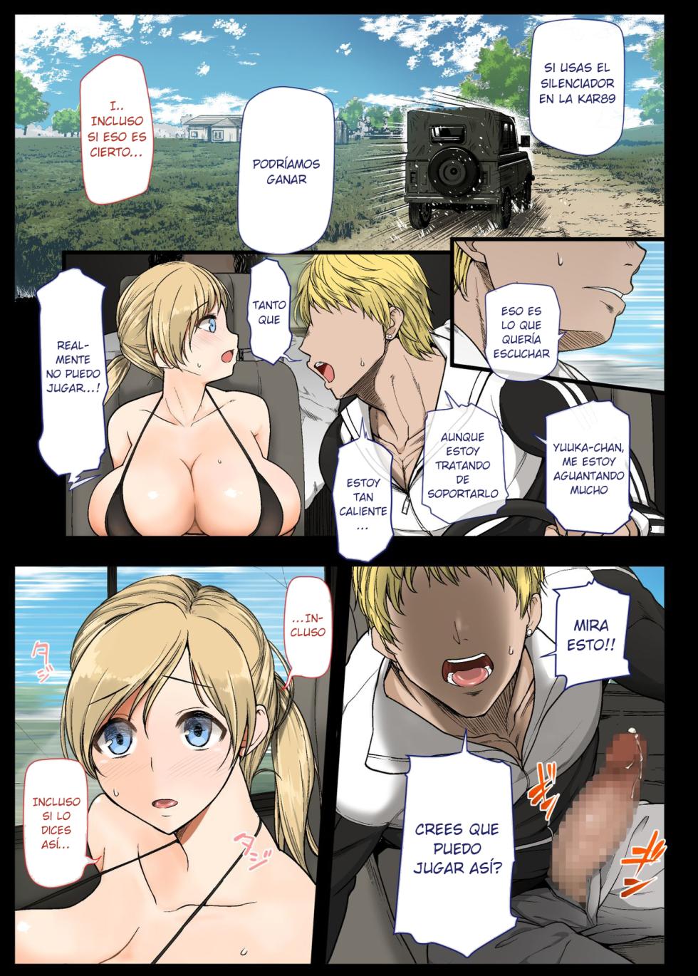 [Aomizuan (Shimantogawa)] Geneki Joshidaisei to, Iyarashii Donkatsu [Spanish] - Page 13
