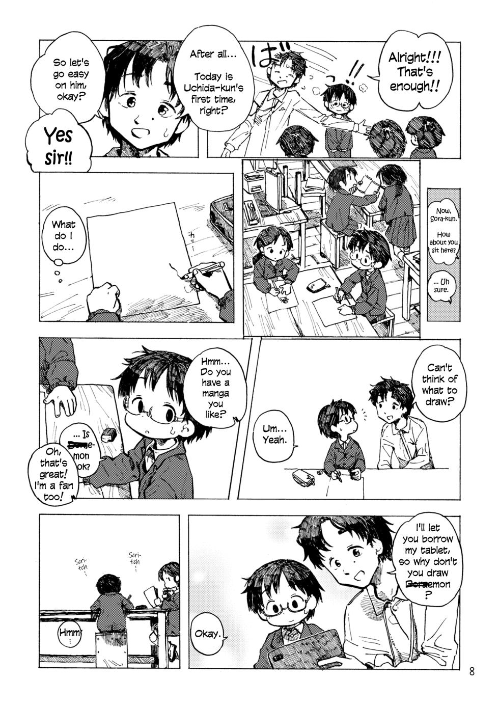 [Kutsu no Shita (Kutsuno)] Kimi no Sorairo Enpitsu | Your Sky-colored Pencil [English][Digital] (Ongoing) - Page 11