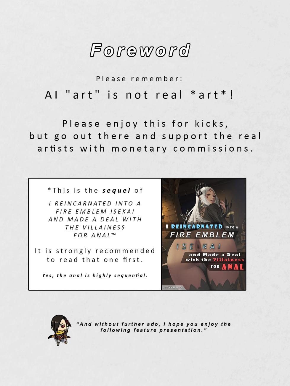 I Reincarnated into a RE:ZERO Isekai and Made a Deal with the Villainess for ANAL [FEFanatica/AI Assisted] - Page 2