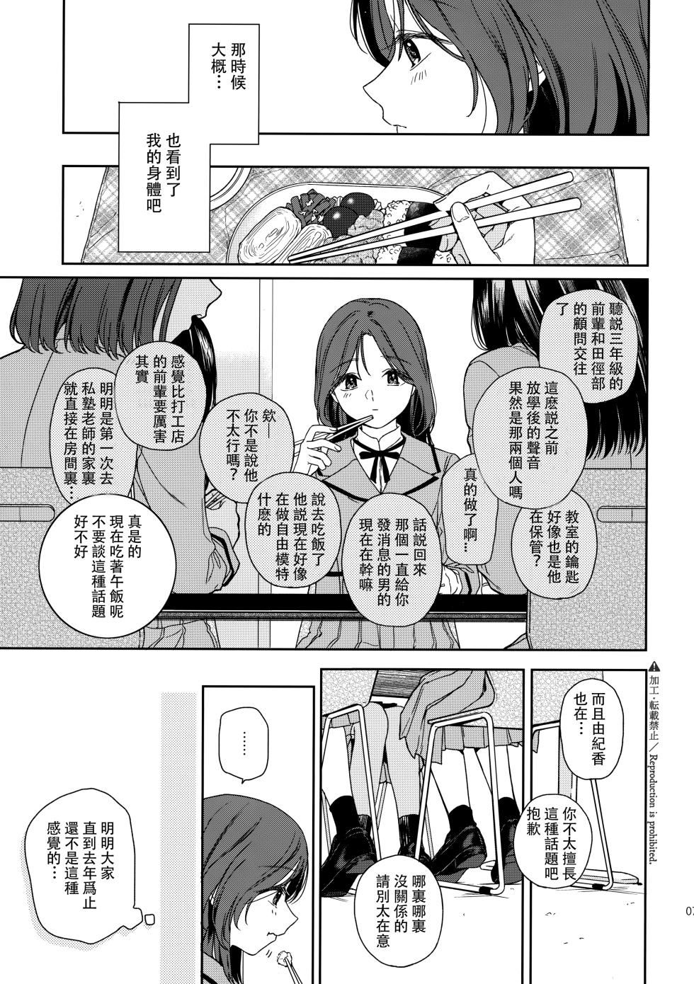 (COMIC1☆21) [smooth (Nakamura Kuzuyu)] Karisome no Hito [Chinese] - Page 6