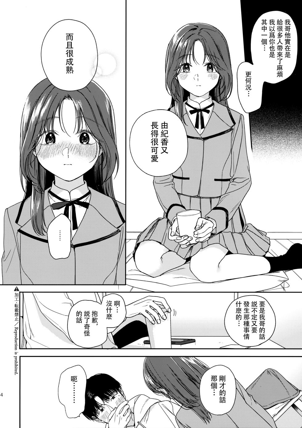 (COMIC1☆21) [smooth (Nakamura Kuzuyu)] Karisome no Hito [Chinese] - Page 13