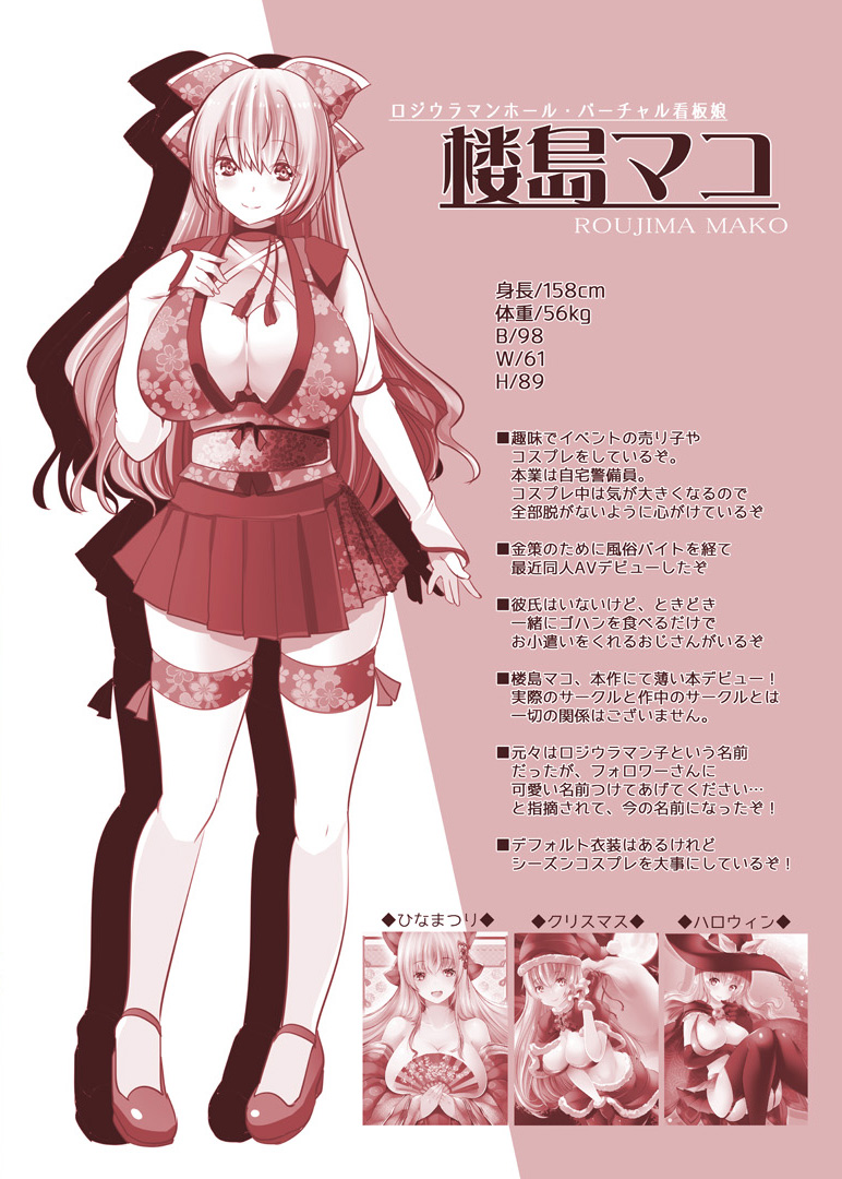 [Rojiura Manhole (MAKI)] Routou Mako no Ecchi na Aikata Boshuu-chuu! [Digital] - Page 2
