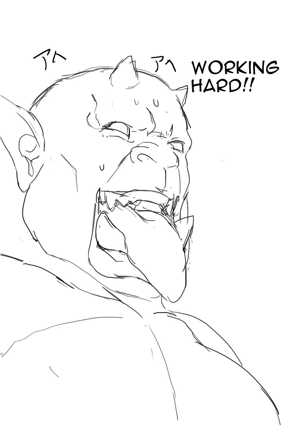 [Kugara] Yuugi Nee-san to Orc ga Kunzu Hoguretsu 2 | Yuugi Locked In A Grapple With An Orc 2 (Touhou Project) [English] [Digital] - Page 29