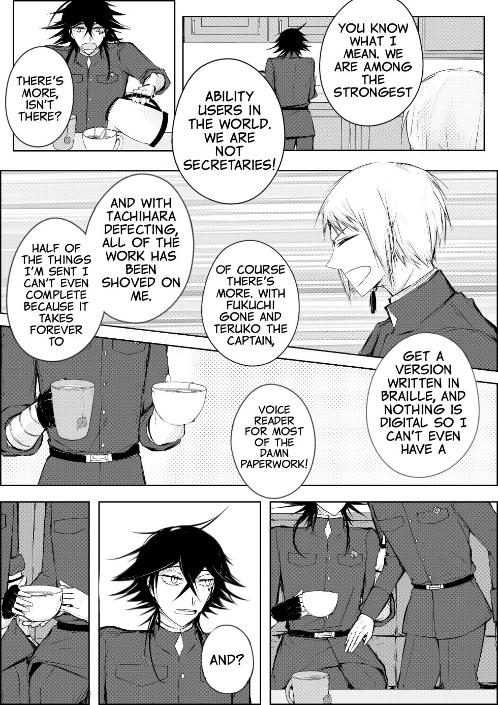 [joupple] My Position Couldn’t Stop, You Were Hitting - Bungo Stray Dogs - English - Page 7