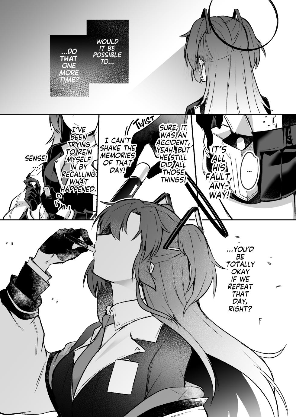 [Kuusou Monochrome (Abi)] Bousou shita Sensei ni Oshitao Sarete SEX Suru Hon | Cooling Off Sensei's Unbridled Lust with Sex! (Blue Archive) [English] [Team Rabu2] [Digital] - Page 26