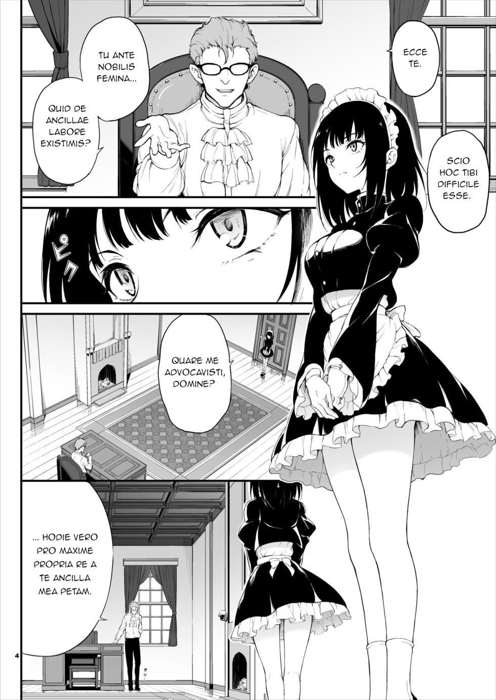 [Kyockchokyock (Kyockcho)] Maid Kyouiku. -Botsuraku Kizoku Rurikawa Tsubaki- [Latin] [Digital] - Page 3