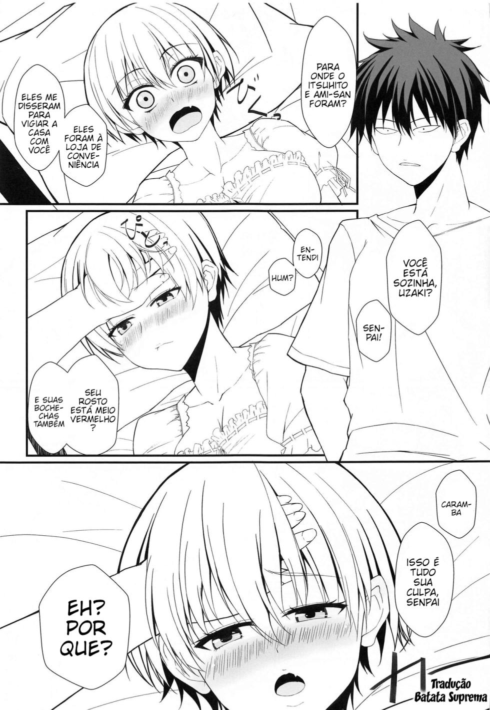 [Jinsei Saigo no Asobi. (Sakura Ryota)] Uzaki-chan wa Senpai to H Shitai!  (Uzaki-chan wa Asobitai!)  [Portuguese-BR] [Bakai.org] - Page 5