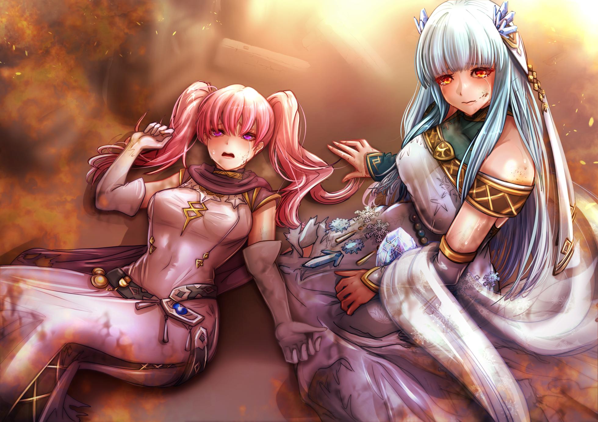 [Miyakura Halt] Petrification of the Sacred Stones Heroines and FE Blazing Sword defeated heroines sample images - Page 31