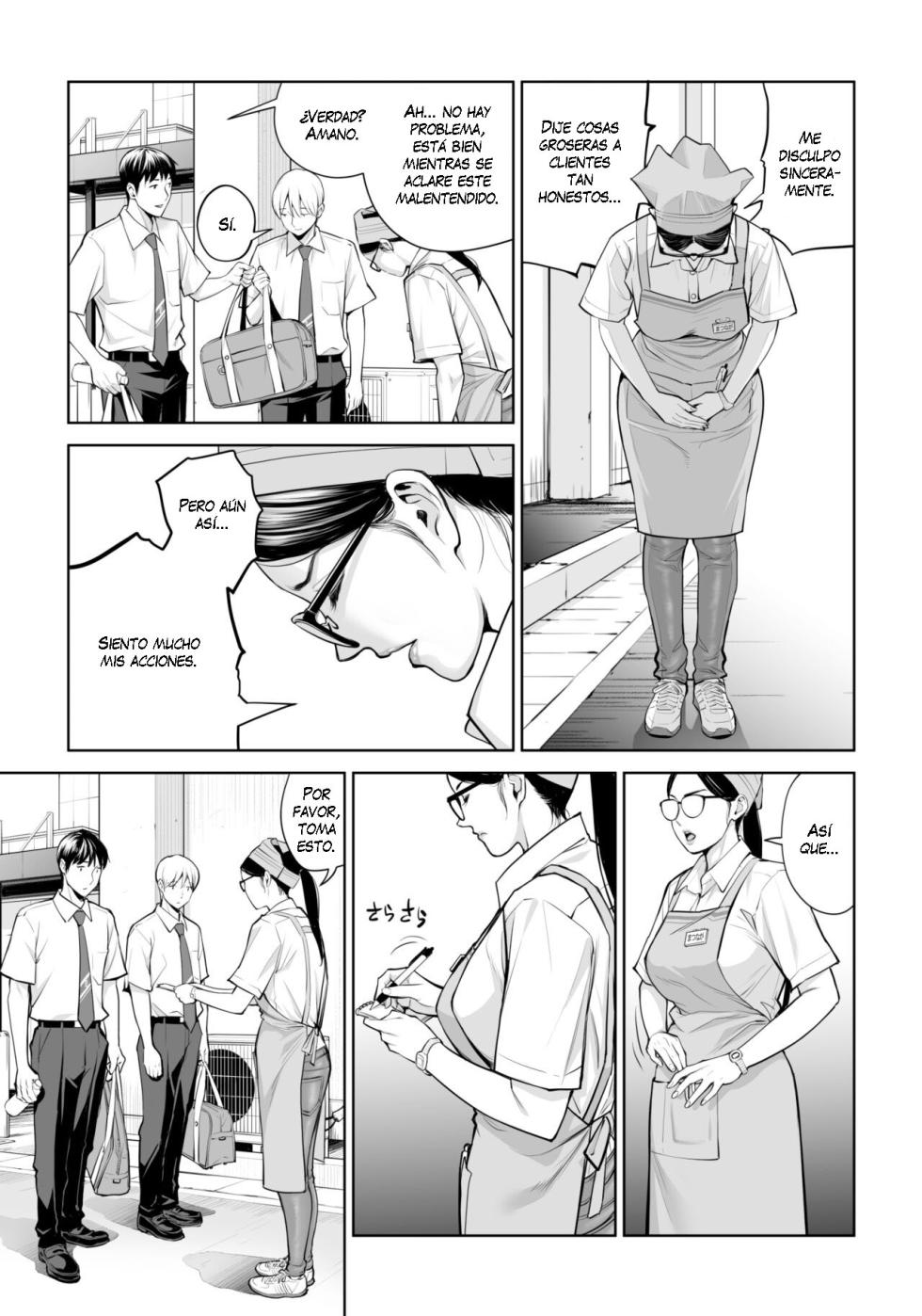 [HGT Labo] Kurokami Onna no Fudeoroshi ~Himitsu no Heya de Nakadashi Sasete Ageru wa~ [Spanish] [K-le Traducciones] - Page 10