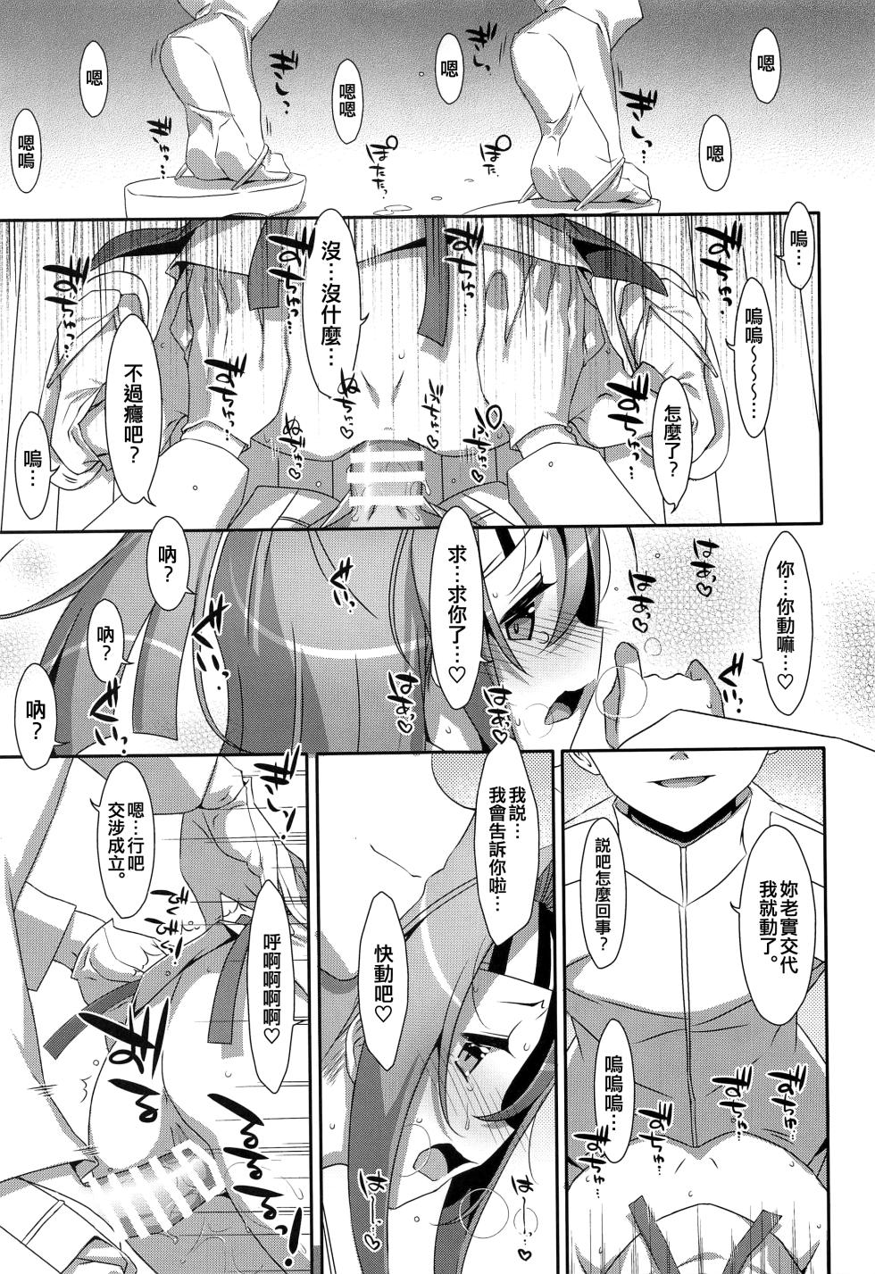 (C90) [TIES (Takei Ooki)] Kakioroshi Naisho no Zuihou-chan (Choro Zuihou-chan-Soushuuhen-) (Kantai Collection -KanColle-) [Chinese] [吸住没碎个人汉化] - Page 17