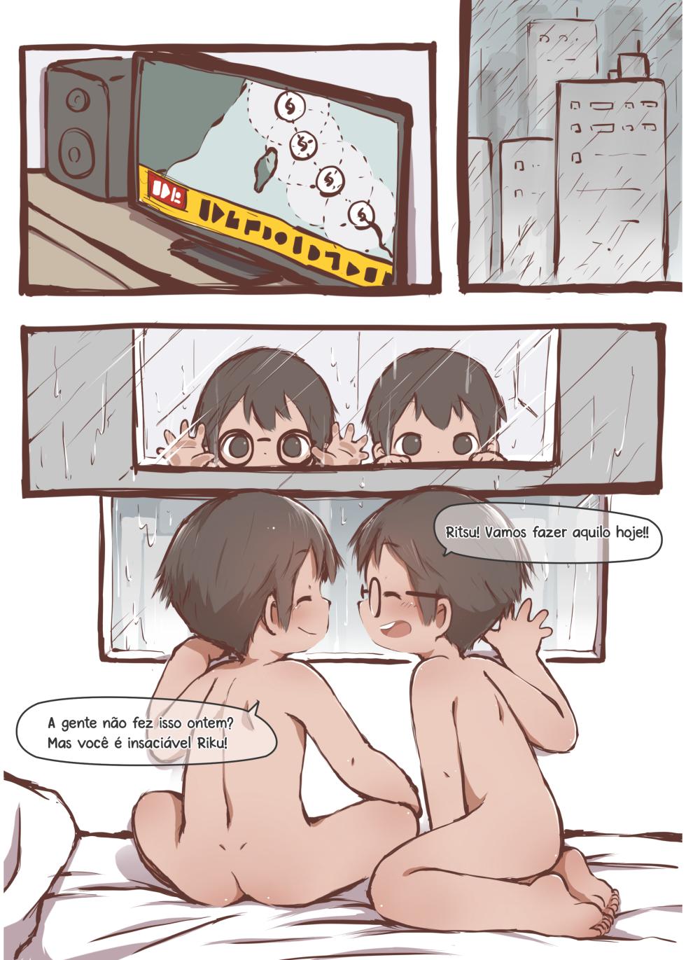 [YuanYuan] Two boys one door - Dois garotos uma porta [Portuguese-BR] [Anônimo] [Digital] - Page 4