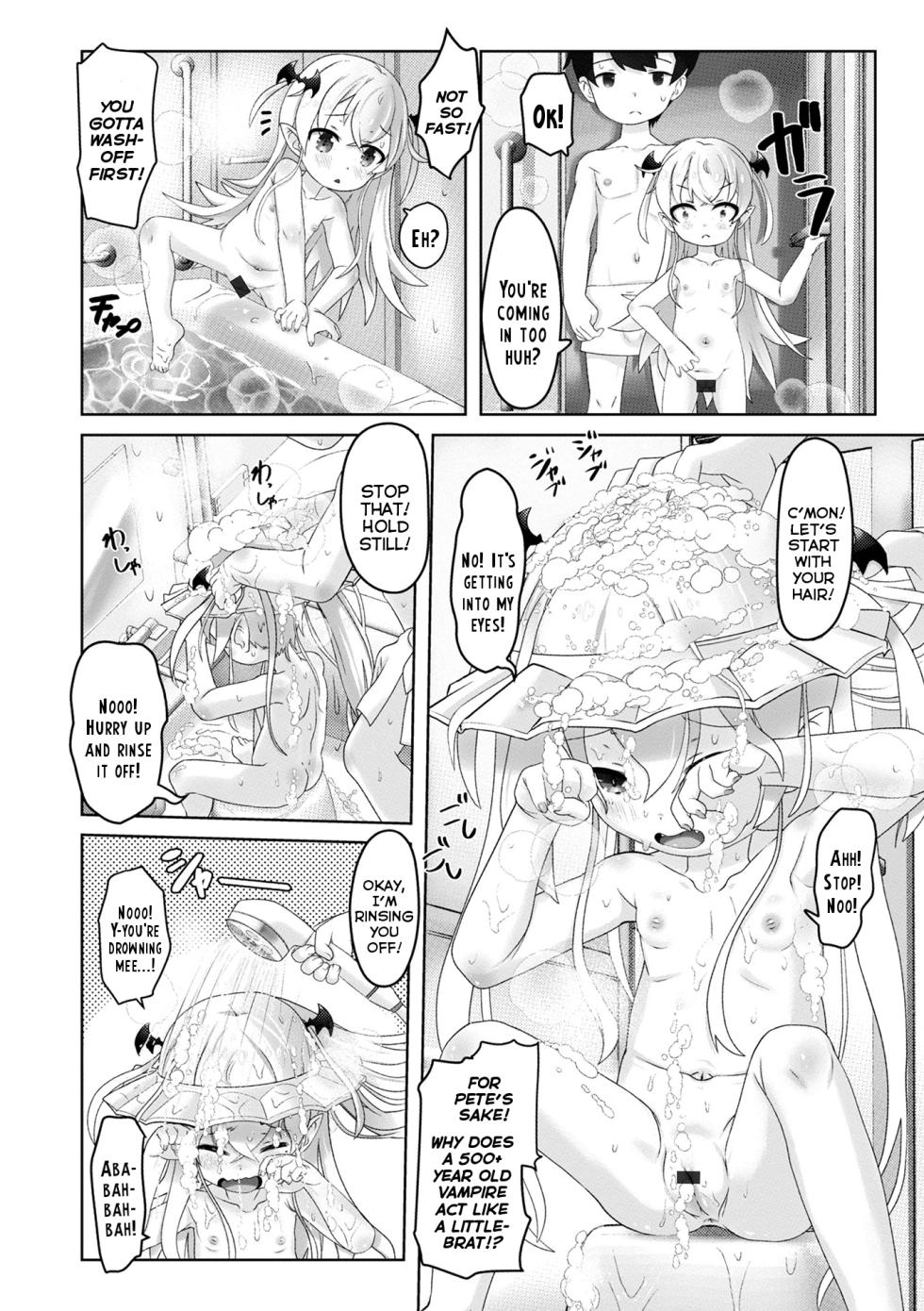 [Matsumomo Mahiru] Tonari no Hikikomo Vampiyan | The Shut-In Vampire Next-Door (Loli Babaa Senmon Anthology Chiyoko Maki no Go) [English] {Mistvern} - Page 6