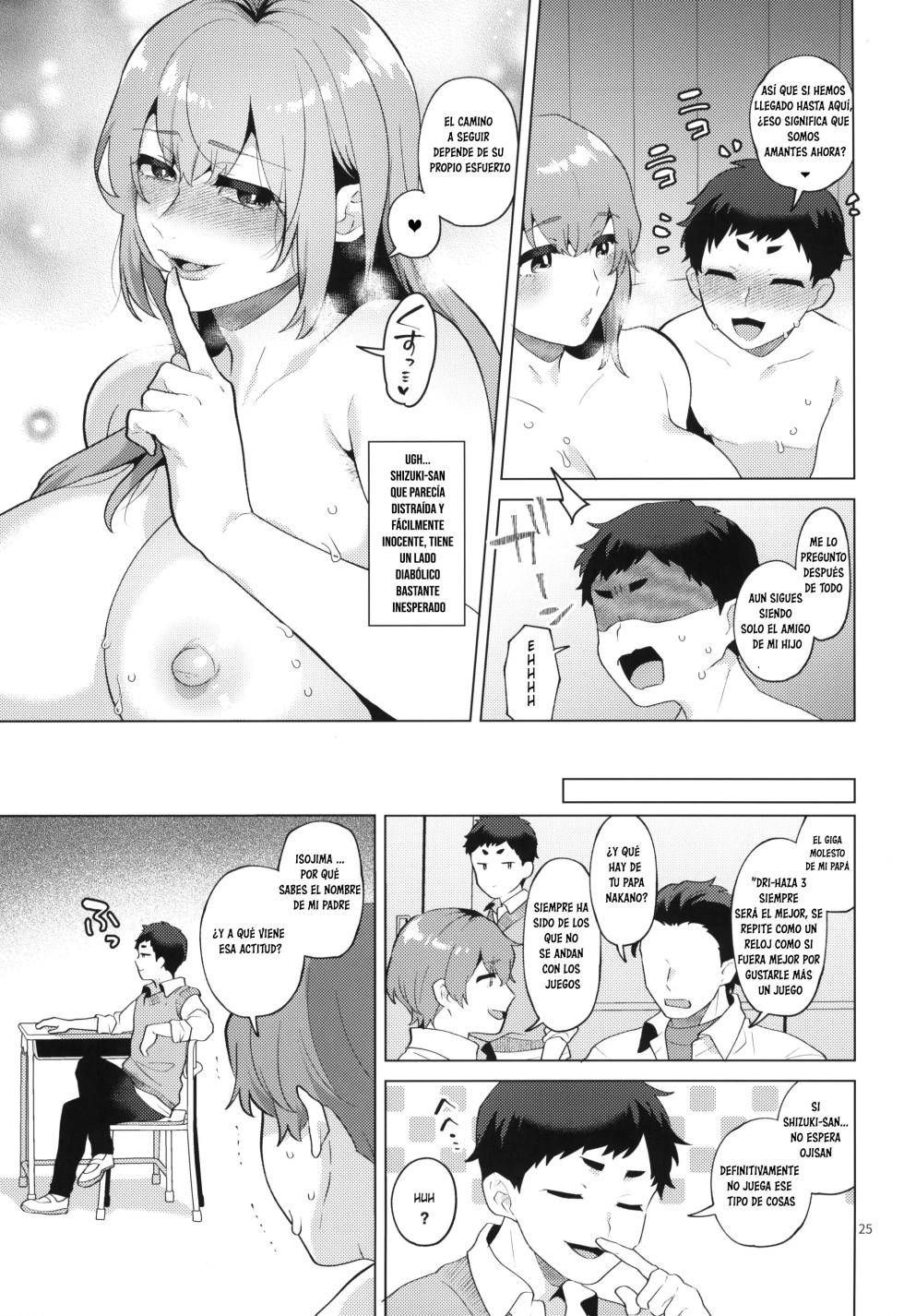 (Futaket 32) [Granada Sky (Mogiki Hayami)] Shemale Single Mother no Shizuki-san | Shizuki-San, La Madre Transexual Soltera [Spanish] [Nonsense Translations] - Page 25