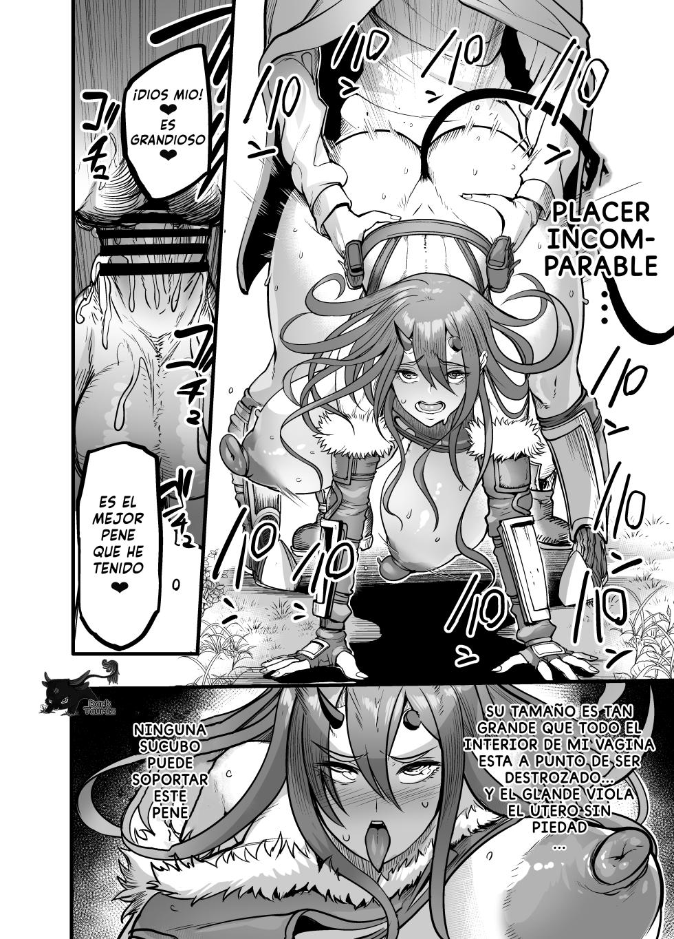 [Ikemen Teikoku (Remu)] Youkoso Succubus Machi e 3 ~ Kedamono kari no seiryoku-zai ~ | Bienvenidos al Distrito de las Sucubos 3 - La Excitante Cazadora de Bestias [DarkTauruz] [Digital] - Page 19