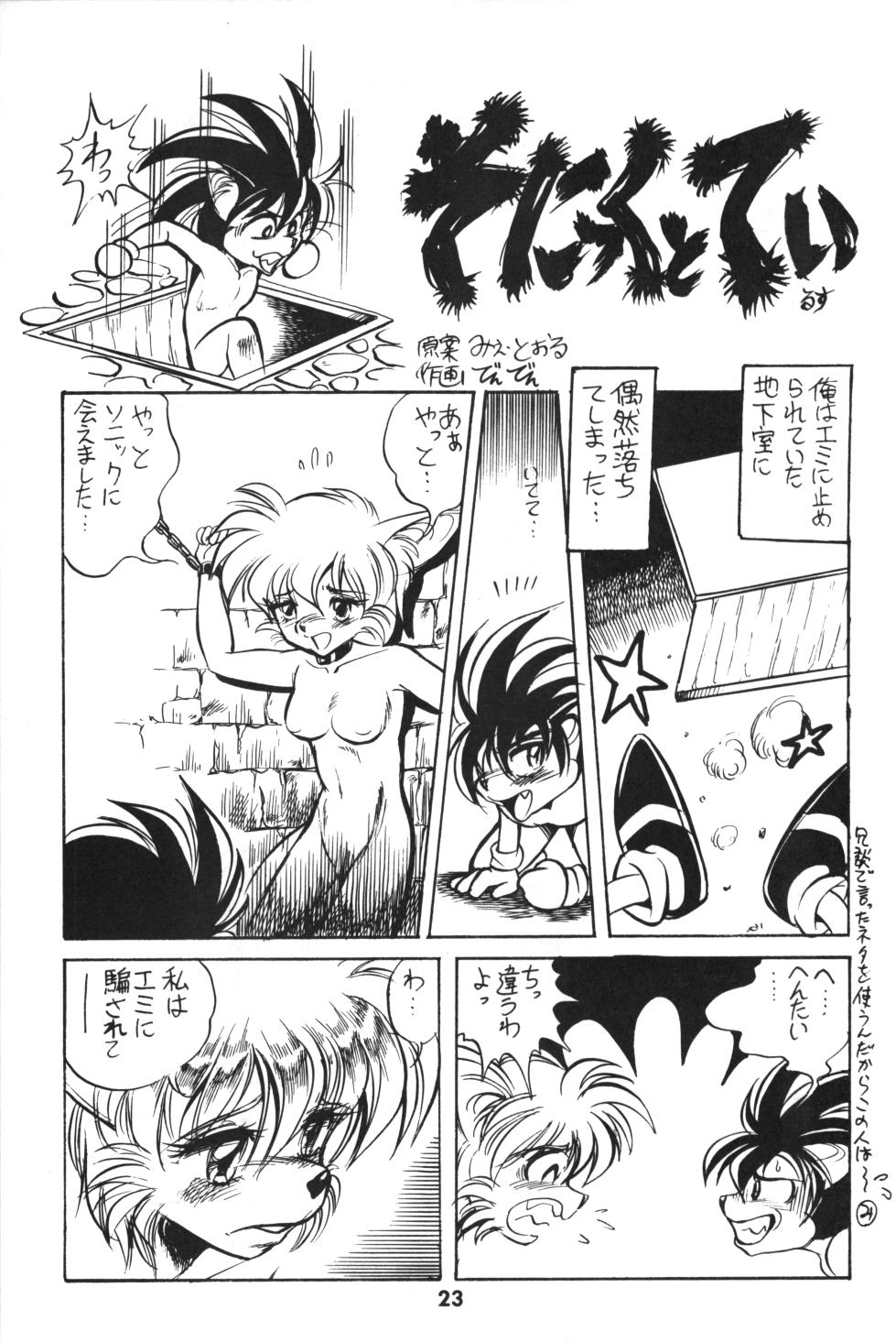 [Various] Shippo ga Fuwa-fuwa! (Sonic the Hedgehog) - Page 22