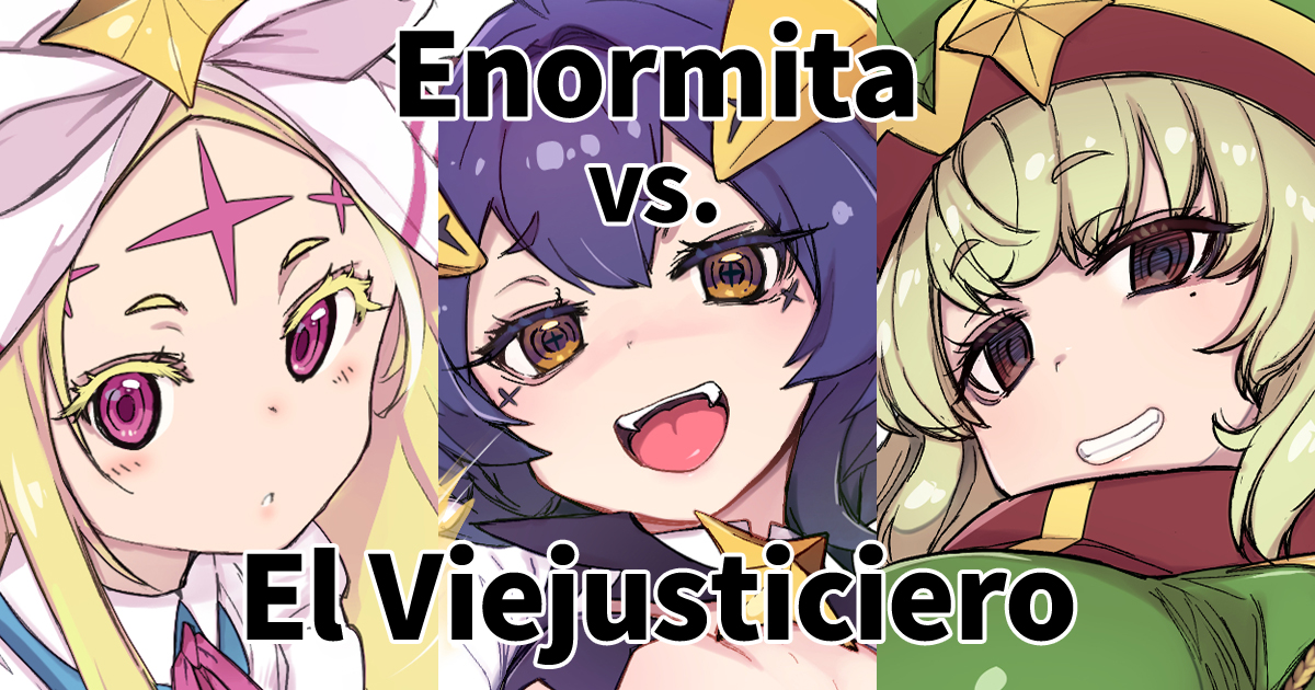 [mil] Enormeeta Vs Justice Oji | Enormita vs. El Viejusticiero (Mahou Shoujo ni Akogarete) [Español] [Xzosk-AJubbz-HGnF] - Page 1