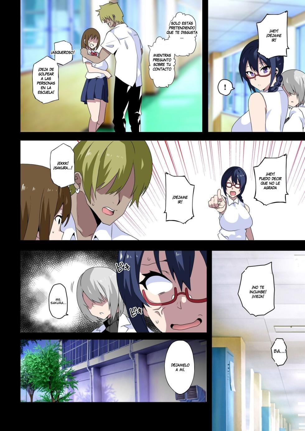 [Kinnikutei (macho.)] Midara na Sensei wa Kirai desu ka? ~Hiiragi Touka no Baai~ [Spanish] [UNION ANIME] - Page 22