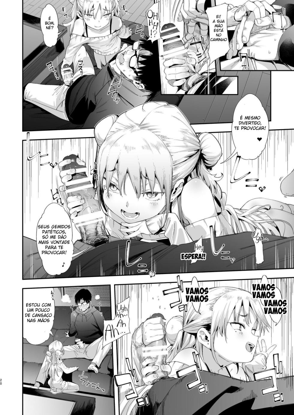 [Mochi-ya (Karoti)] Mesugaki Rina-chan VOL.1 [Portuguese-BR] [Digital] - Page 20