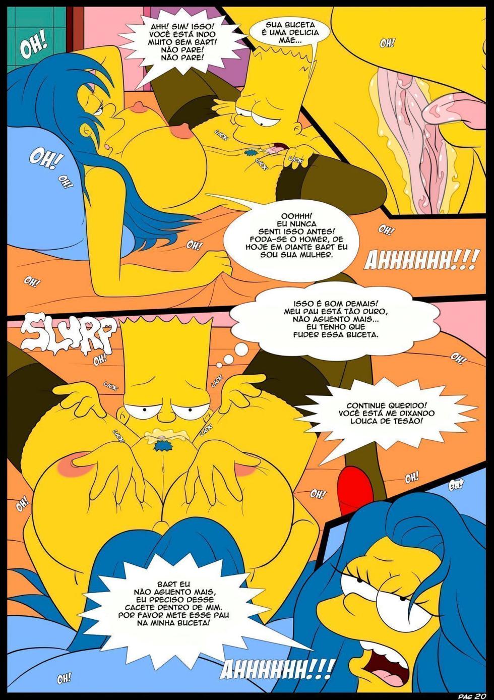 Os Simpsons velhos costumes 3 hentai - Page 21