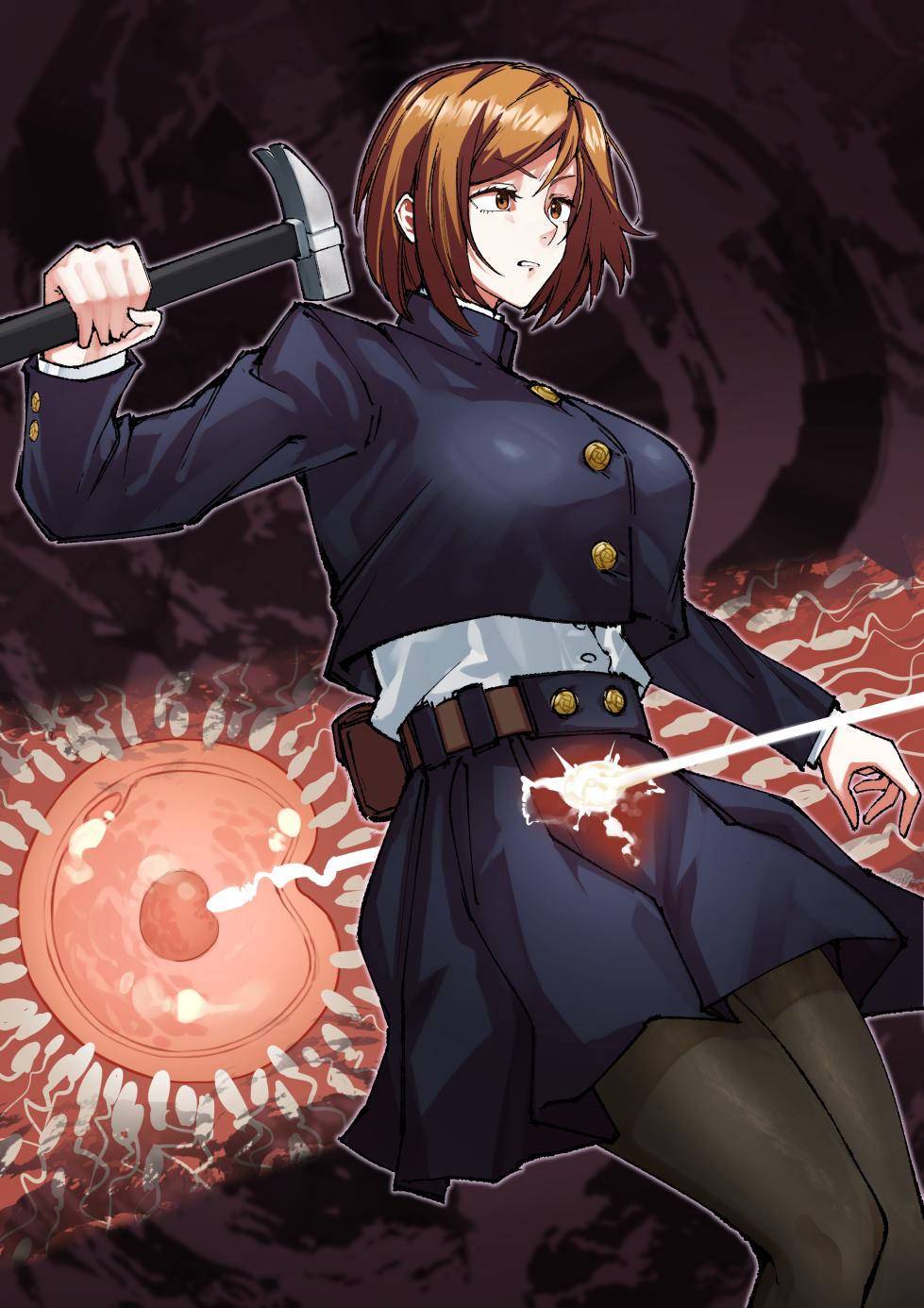 [こんがりBrain🔞] Nobara Kugisaki ボテ腹差分 - Page 6