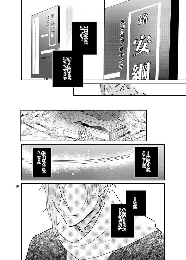 [Harukakarenouta (Hanata)] Sen no Haru Urara (Touken Ranbu) [Digital] - Page 28