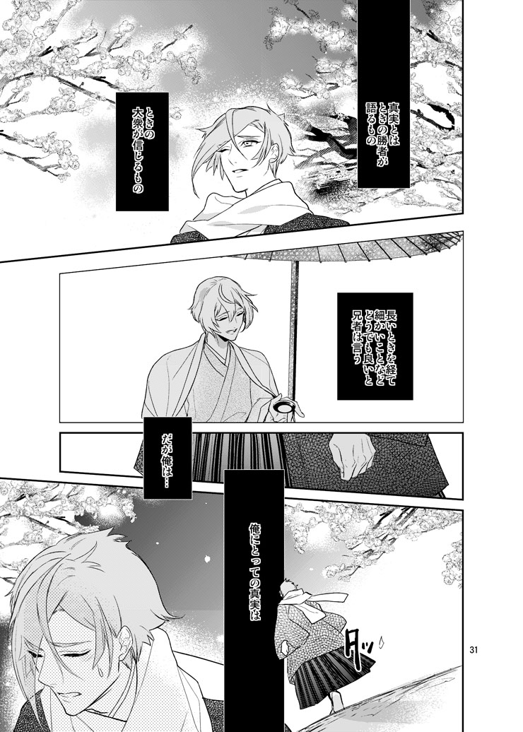 [Harukakarenouta (Hanata)] Sen no Haru Urara (Touken Ranbu) [Digital] - Page 29