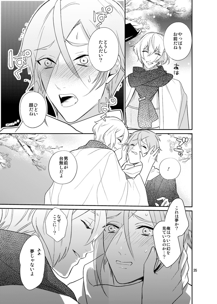 [Harukakarenouta (Hanata)] Sen no Haru Urara (Touken Ranbu) [Digital] - Page 33