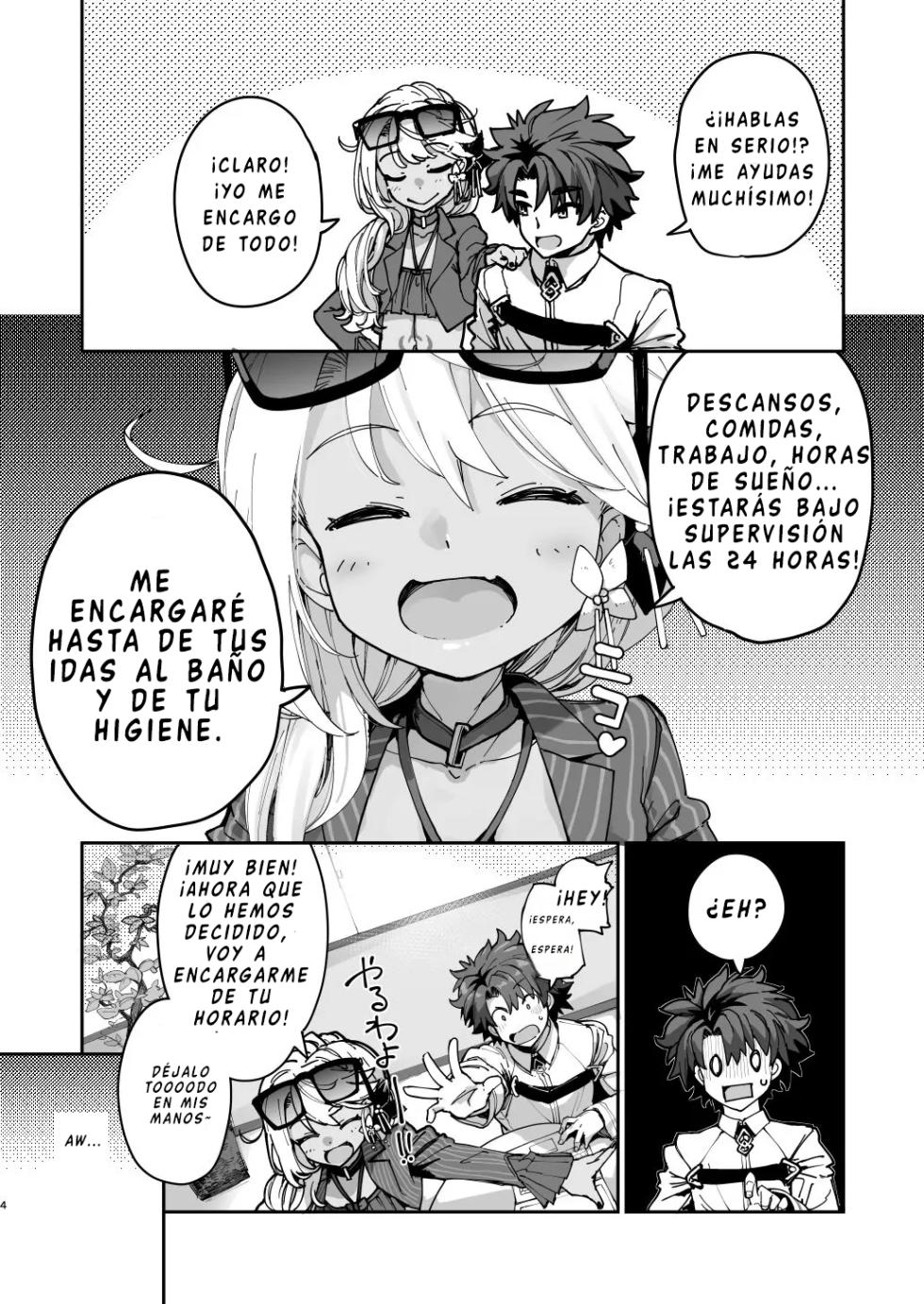 [IRON GRIMOIRE (SAKULA)] Shasei Kanrisha Chloe (Fate/Grand Order) [Spanish] [Digital] [Incomplete] - Page 3