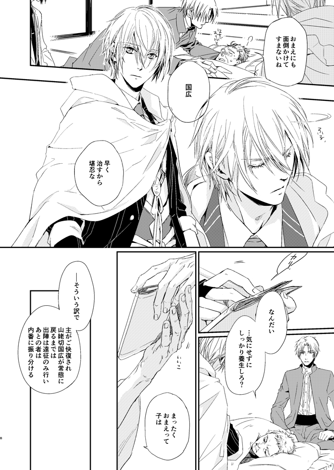 [Kitaniwa (Kitayama)] sugar gesture (Touken Ranbu) [Digital] - Page 8