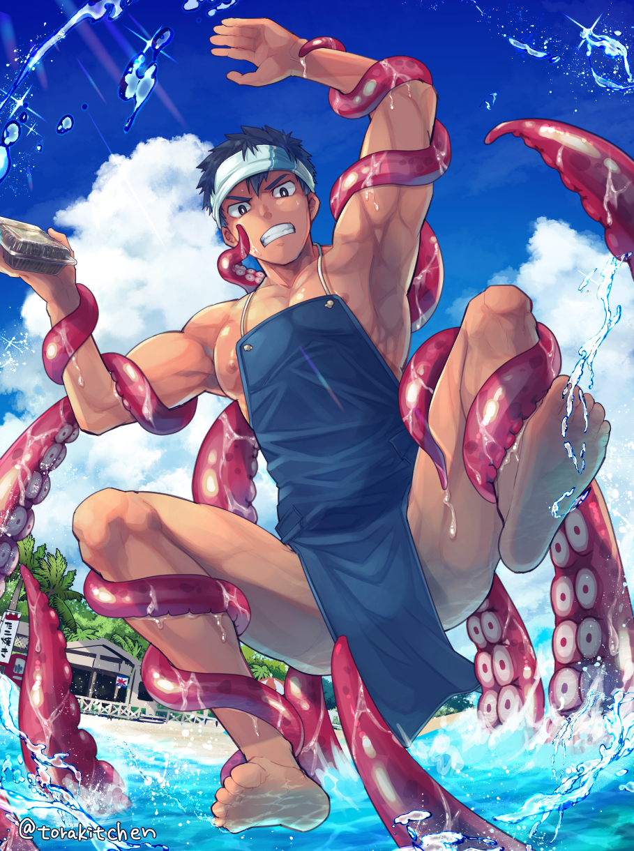 [Ebitendon] 夏だ！海だ！触手だ！ - Page 1
