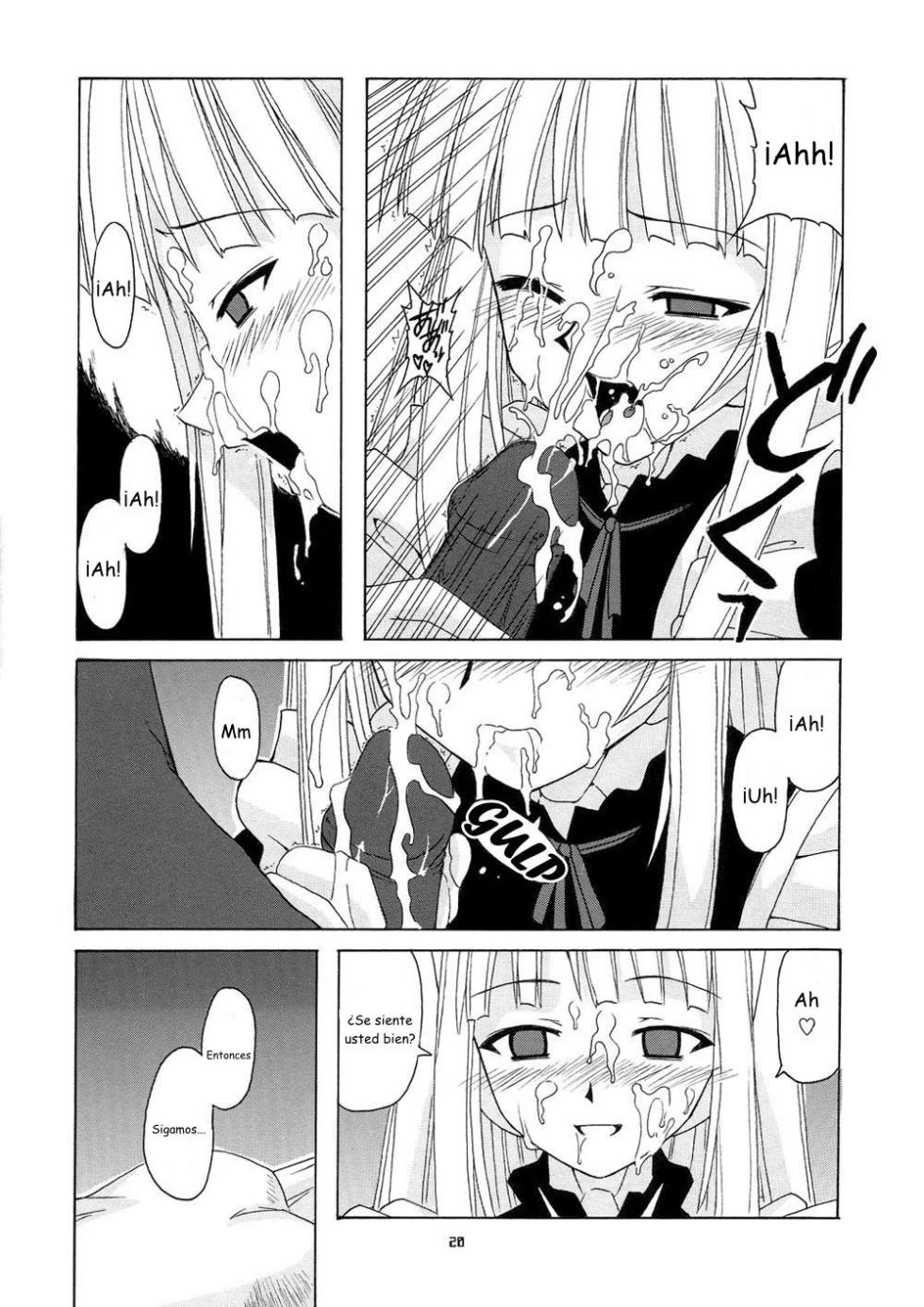 (CR36) [BIG BOSS (Hontai Bai)] Geki!! Evangeline Ikka (Mahou Sensei Negima!) [Spanish] [TRADU 34] [Decensored] - Page 19