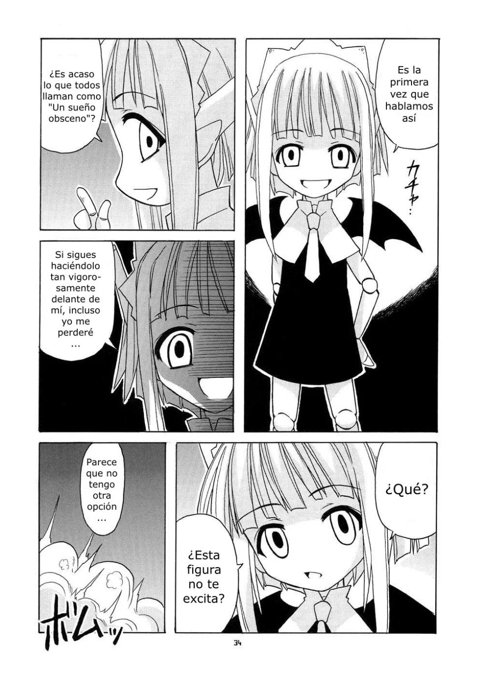 (CR36) [BIG BOSS (Hontai Bai)] Geki!! Evangeline Ikka (Mahou Sensei Negima!) [Spanish] [TRADU 34] [Decensored] - Page 33