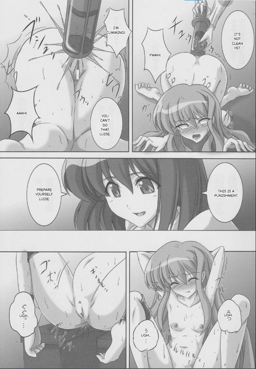 (C77) [Kurokishi no Kakurega (Kurokishi)] ZeroSca!! ~Kougyaku Reijou Louise~ (Zero no Tsukaima) [English] [Machine Translation] - Page 14