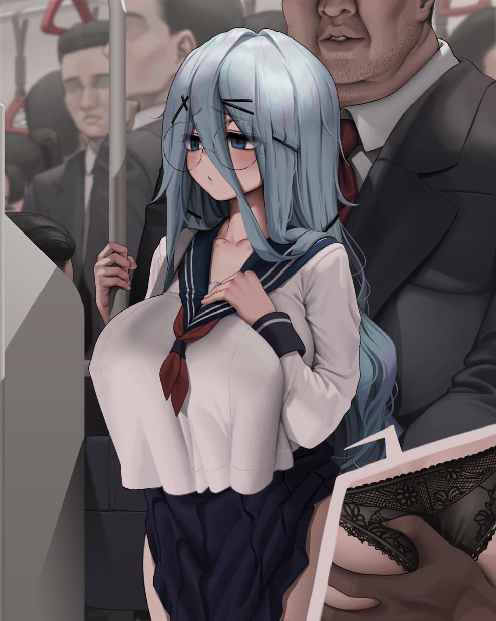 [レッディ] 痴漢電車のユキナちゃん (前-中編) - Page 6