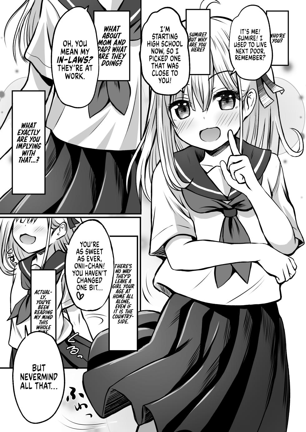 [Ice Coffee (Comiching)] Gokinjo Kazoku Keikaku - Watashi to Tonari no Ie no Onii-chan | Neighborhood Family Planning: Me And Onii-chan From Next Door [English] [head empty] [Digital] - Page 9