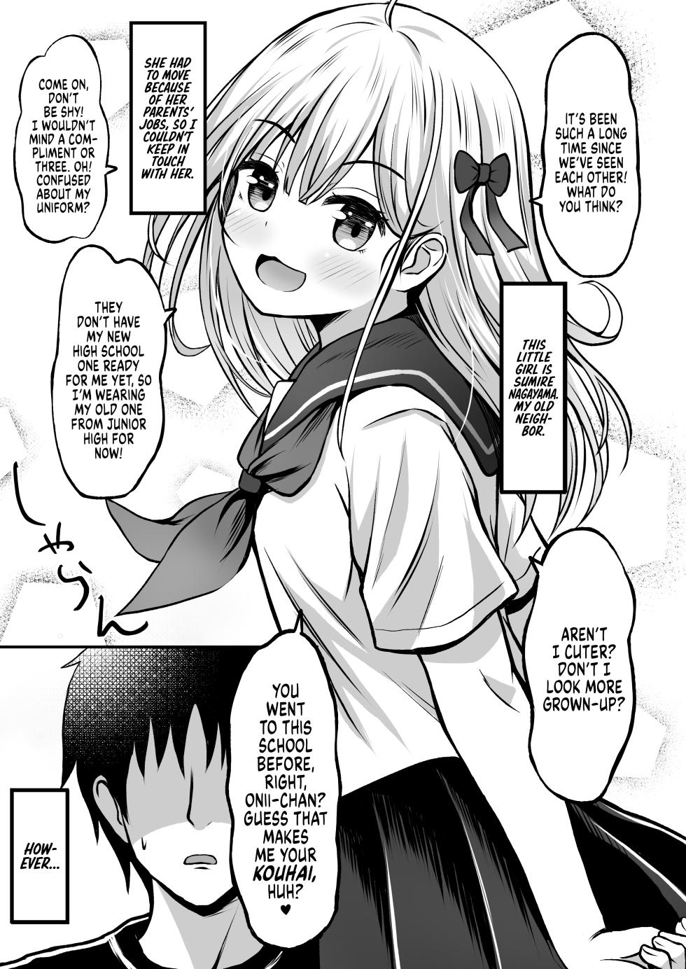 [Ice Coffee (Comiching)] Gokinjo Kazoku Keikaku - Watashi to Tonari no Ie no Onii-chan | Neighborhood Family Planning: Me And Onii-chan From Next Door [English] [head empty] [Digital] - Page 10