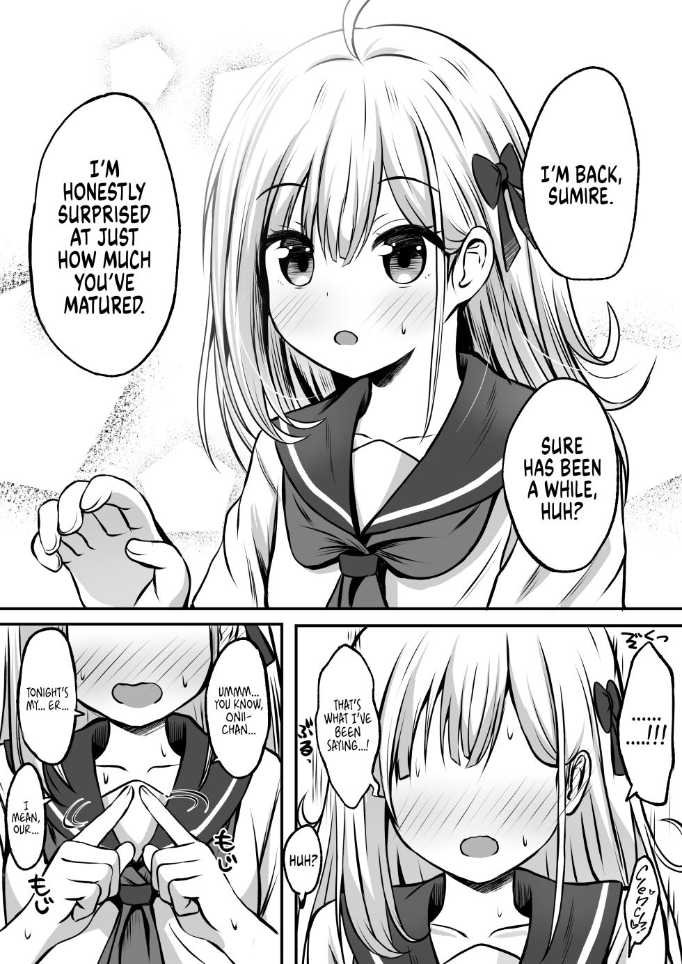 [Ice Coffee (Comiching)] Gokinjo Kazoku Keikaku - Watashi to Tonari no Ie no Onii-chan | Neighborhood Family Planning: Me And Onii-chan From Next Door [English] [head empty] [Digital] - Page 12