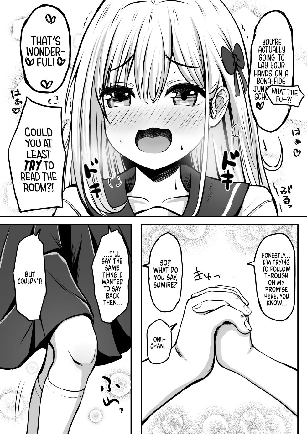 [Ice Coffee (Comiching)] Gokinjo Kazoku Keikaku - Watashi to Tonari no Ie no Onii-chan | Neighborhood Family Planning: Me And Onii-chan From Next Door [English] [head empty] [Digital] - Page 19