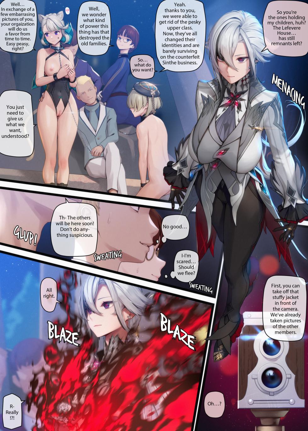 [MANA] Arlecchino 1 (Genshin Impact) [English] [Uncensored] - Page 2