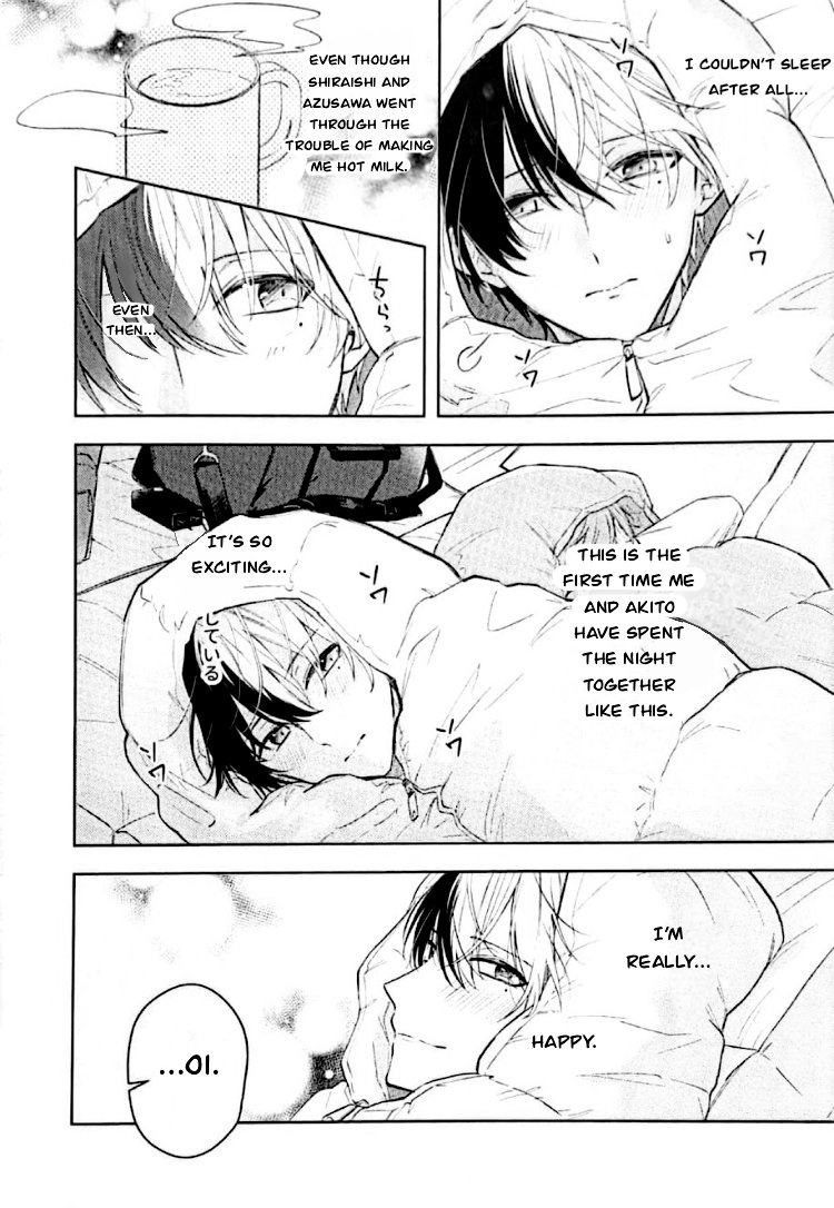 (2 Microphones. Ⅲ) [Chichimichi (Amakawa)] Hajimete. no hon (Project Sekai) [English] [Say Gex Translations] - Page 3