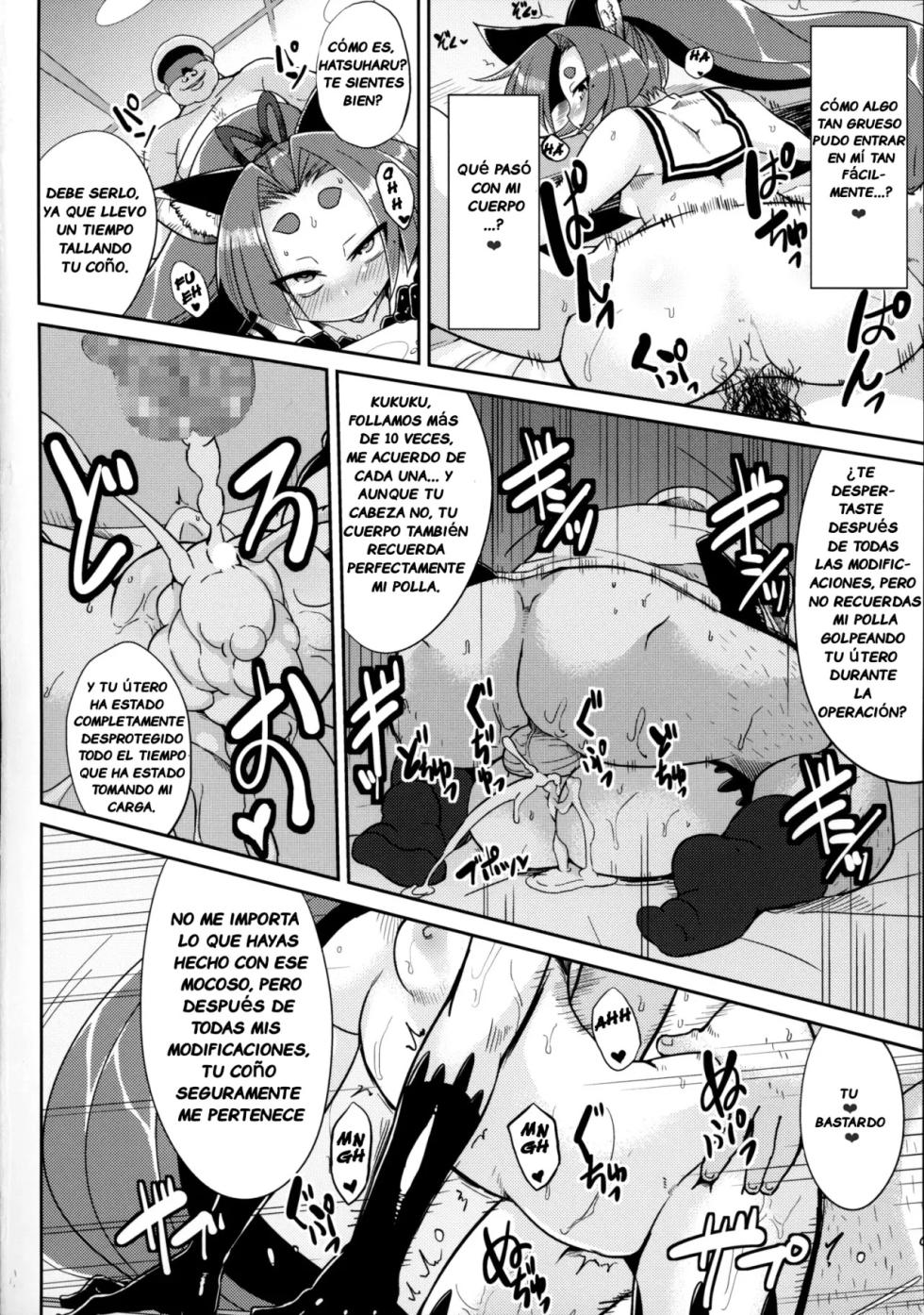 (C85) [Kuzunoha (Yumano Yuuki)] Dorei Shoufukan Hatsuharu (Kantai Collection -KanColle-) [Spanish] [Notsuland] - Page 17