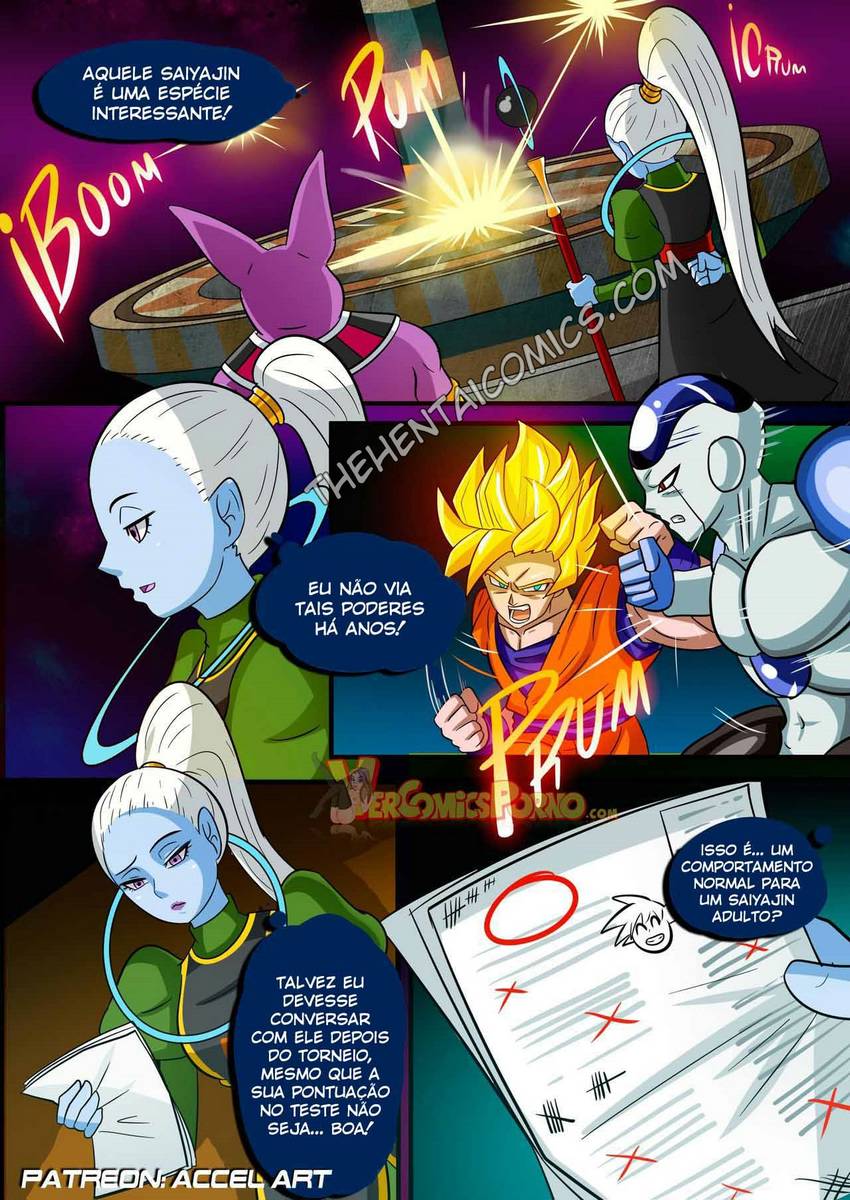 Goku e Vados No Treinamento Sexual - Page 2
