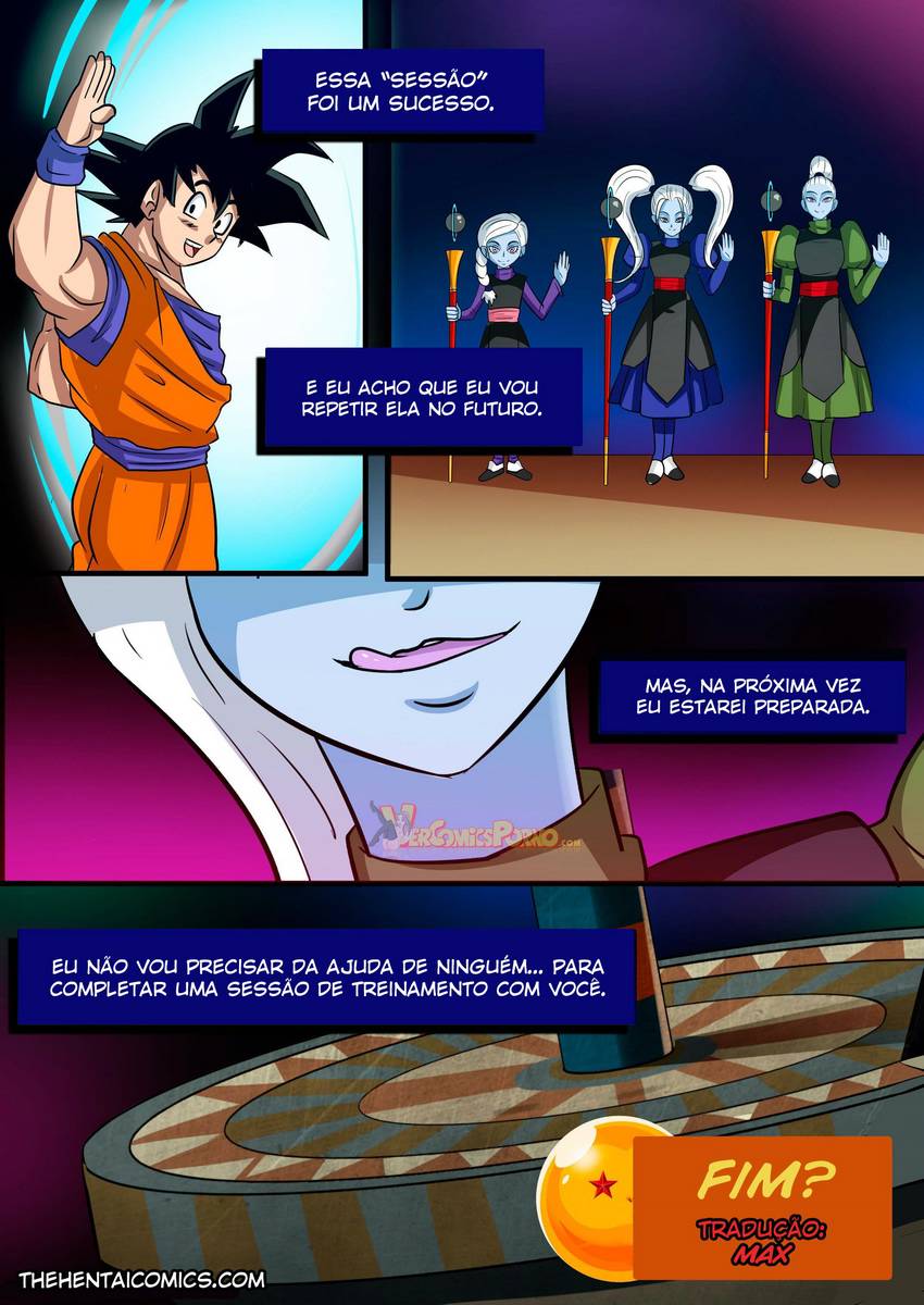 Goku e Vados No Treinamento Sexual - Page 21
