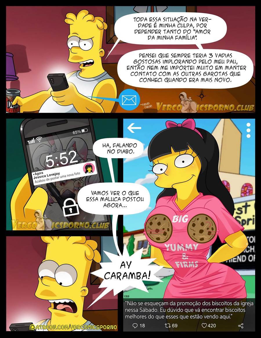 croc milky_bunny The Simpsons – Bart comendo a ex - Page 4