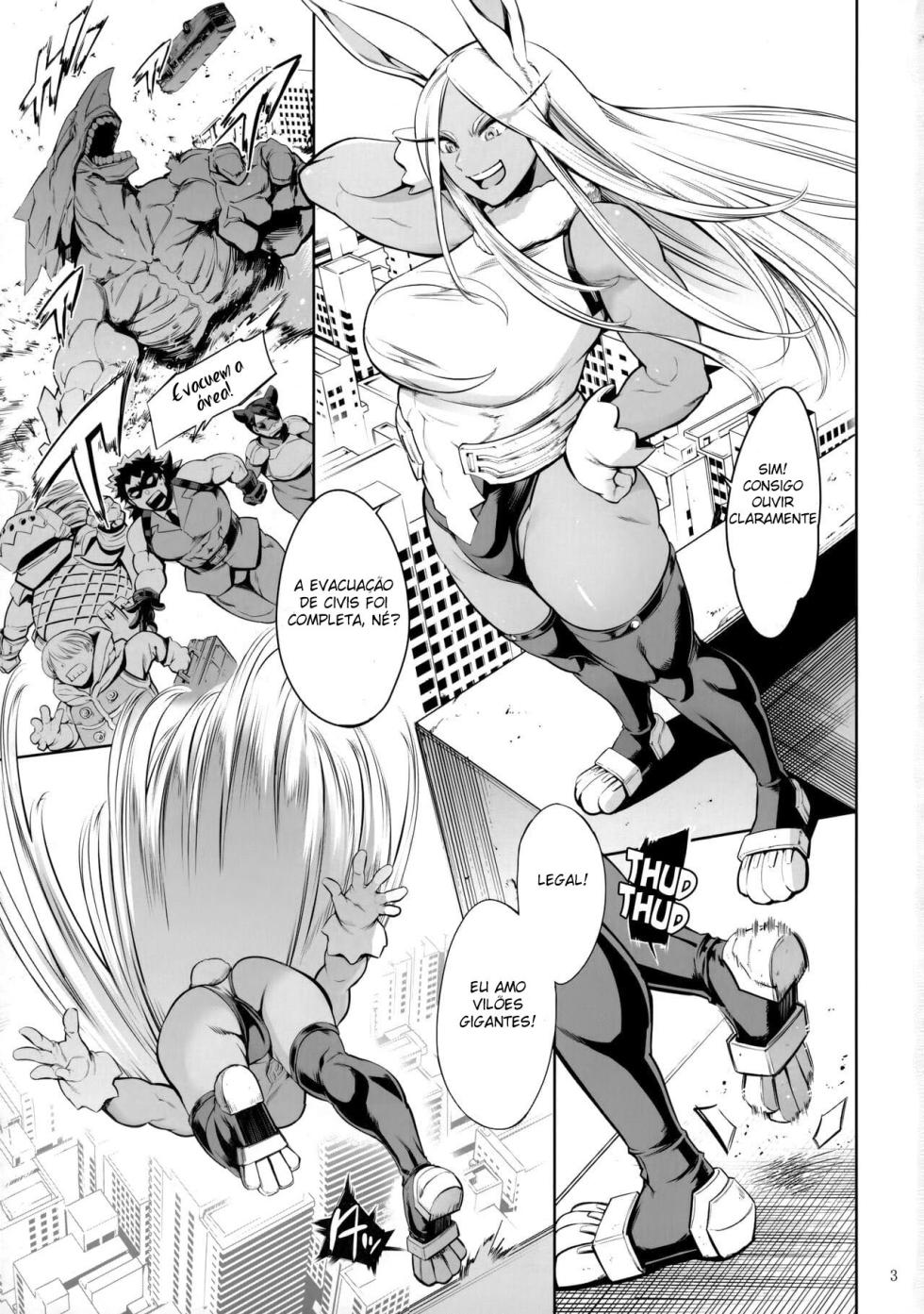 (C103) [Maguro☆Fiction (Tuna Empire)] Goshimei wa Usagi desu ka? | Is Your Request A Bunny? (Boku no Hero Academia) [Portuguese-BR] - Page 2