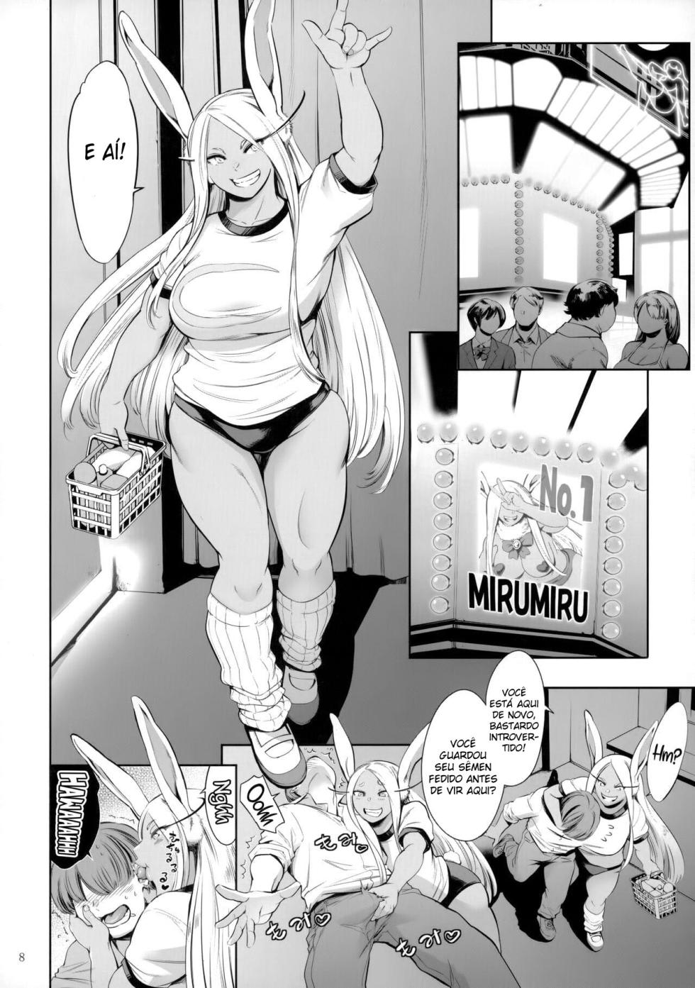(C103) [Maguro☆Fiction (Tuna Empire)] Goshimei wa Usagi desu ka? | Is Your Request A Bunny? (Boku no Hero Academia) [Portuguese-BR] - Page 7