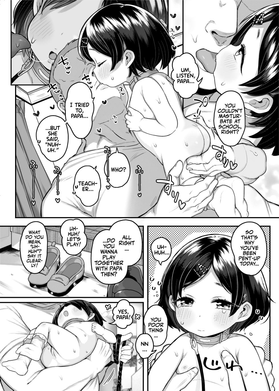 (C103) [Kereno Teikoku (Kereno)] Tama ni wa Pedo mo Ii yo ne | It's OK being a Pedophile (Sometimes) [English] [Team Rabu2] [Decensored] - Page 9